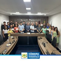 No ultimo sábado (07), no espaço da Câmara Municipal de Marizópolis-PB, foi realizada a 3º Sessão Solene de 2024, alusiva as comemorações de 20 anos da Paroquia de Santo Antônio.